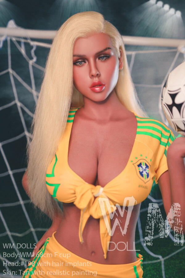 WM Dolls 168CM F-Cup Delphine Sexy Soccer Player - APD Premium Sex